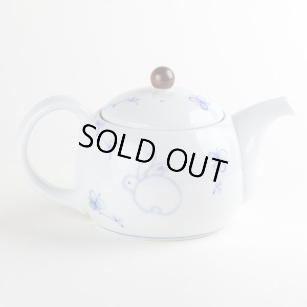 Photo3: Teapot Icchin hana usagi Rabbit (3)