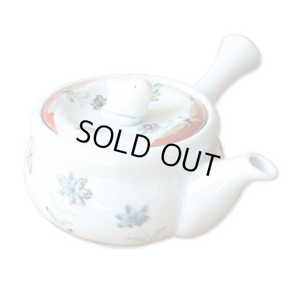 Photo1: Teapot Kyusu Shikisai Kobana Usagi Rabbit (1)