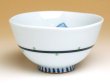 Photo2: Rice Bowl Yume fukurou Owl (Blue) (2)