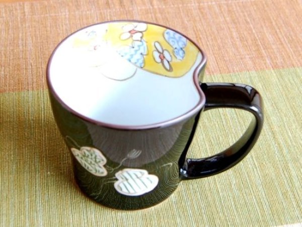 Photo3: Mug Mubyo shikisai (Green) (3)