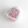 Photo1: Bowl with Lid Rice Ball Shape Onigiri Sakura Pink (1)