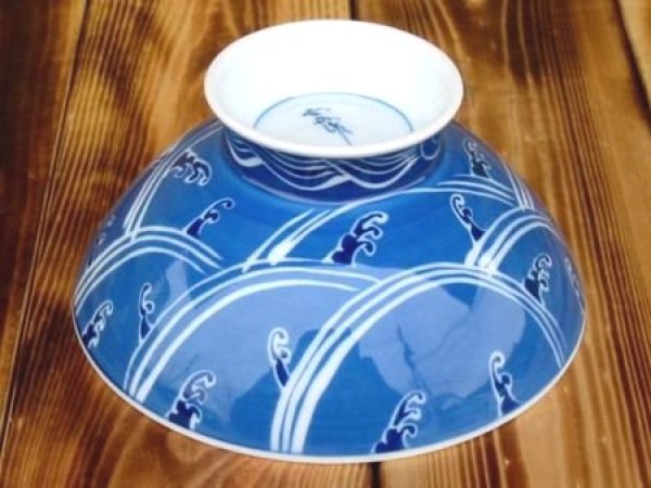 Photo2: Rice Bowl Extra Large Seikai shiranami (2)