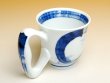 Photo2: Large handle Mug Hake maru (2)