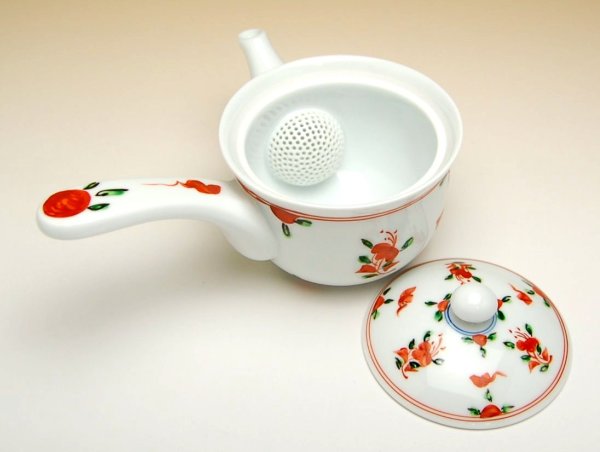 Photo2: Teapot Kyusu Akae manreki hime (2)