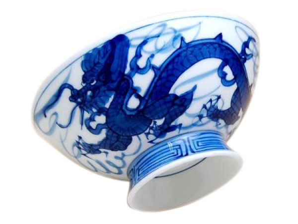 [Made in Japan] Tomi-ryu Dragon (Large) rice bowl