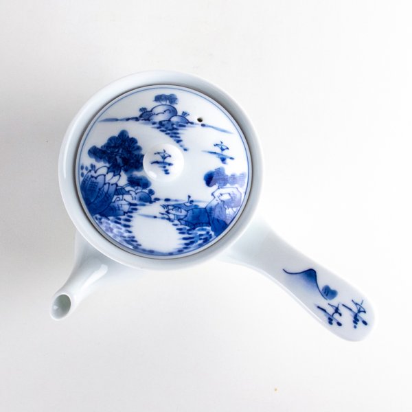 Photo5: Teapot Kyusu Sansui Landscape (5)