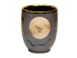 [Made in Japan] Fuku kasumi moon (Black) Japanese green tea cup