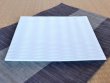 Photo2: Large Plate Tou kiriko White (24.3cm/9.6in) (2)