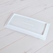 Photo4: Large Plate Tou kiriko White (22.3cm/8.8in) (4)
