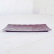 Photo3: Large Plate Tou kiriko Purple (22.3cm/8.8in) (3)