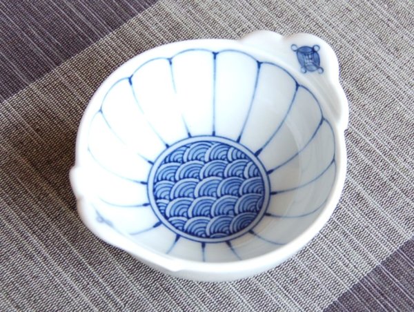 Photo2: Small Bowl (10cm) Kikuwari seikainami (2)