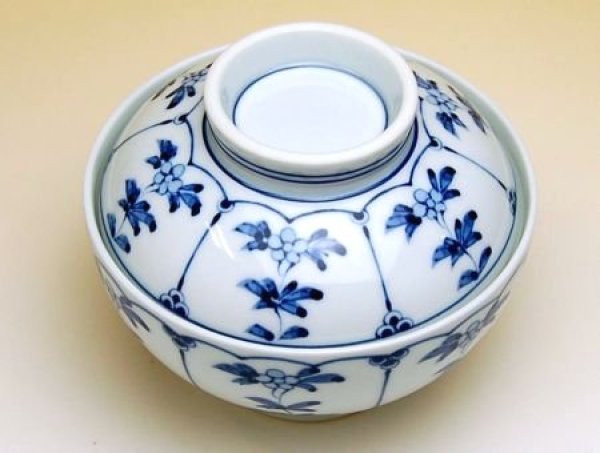 Photo2: CHAWAN-MUSHI Bowl (11.6cm) Wari souka (2)