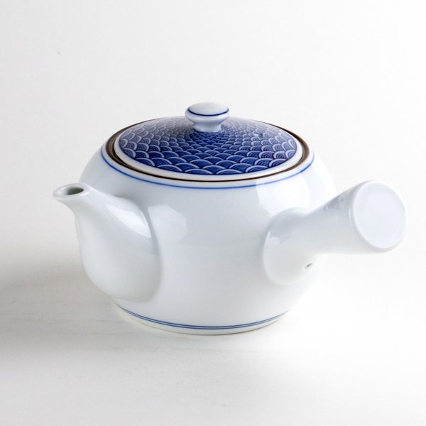 Photo1: Teapot Kyusu Seigaiha (1)