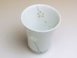 Photo3: Yunomi Tea Cup for Green Tea Suisyo Hana asobi (Blue) (3)
