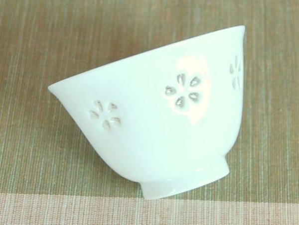 Photo3: Yunomi Tea Cup for Green Tea Suisho Hanazume (3)