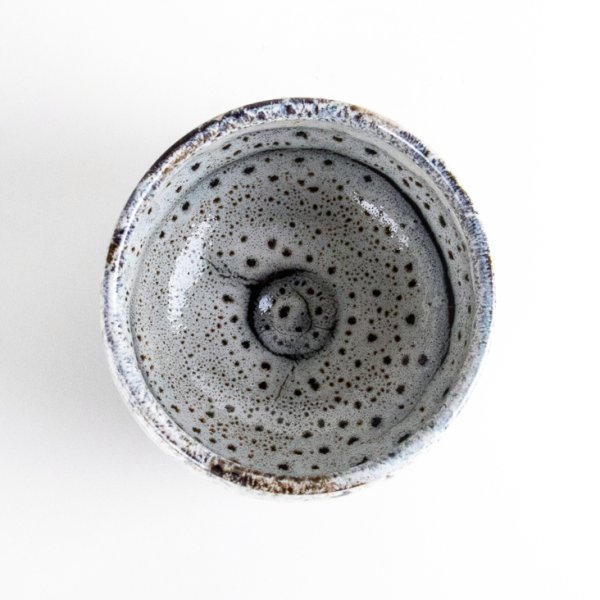 Photo4: Matcha Bowl Tenmoku-Warahai with Wooden Box (4)