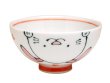 [Made in Japan] <Child tableware>Niko Niko club rabbit Rice bowl