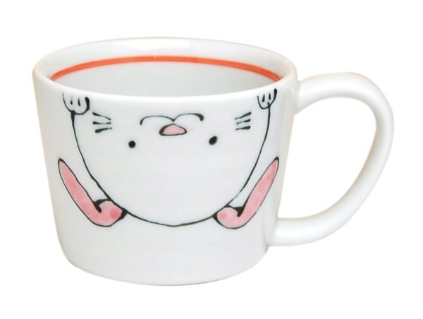 [Made in Japan] <Child tableware>Niko Niko club rabbit Mug