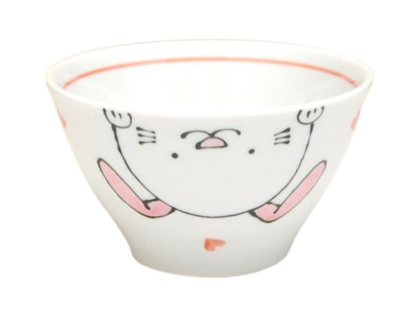 [Made in Japan] <Child tableware>Niko Niko club rabbit Bowl