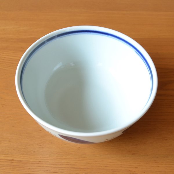 Photo4: Donburi Bowl for Noodles Leaf (17.2 cm/6.8 in) (4)