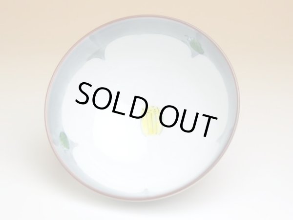 Photo2: Rice Bowl Koi tsubaki (Black) (2)