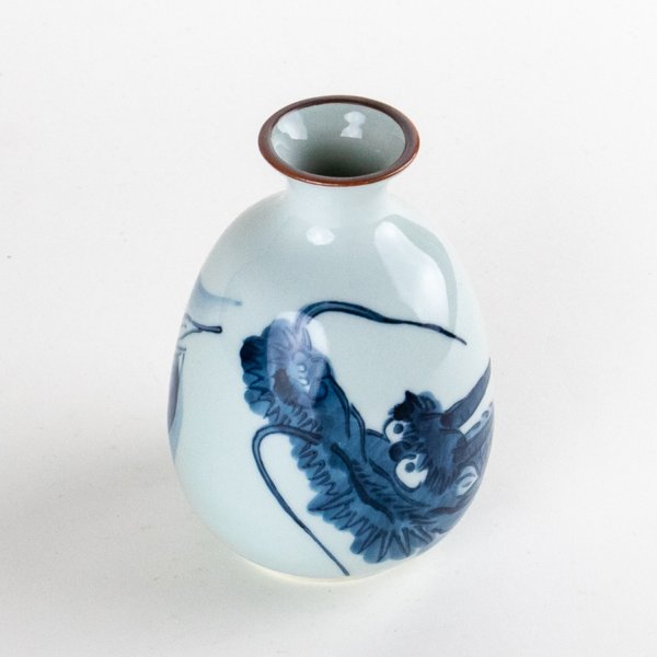 Photo3: Sake Bottle Tokkuri Matsu Ryu Dragon (3)