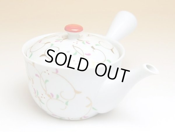Photo2: Teapot Kyusu Kobana karakusa (2)