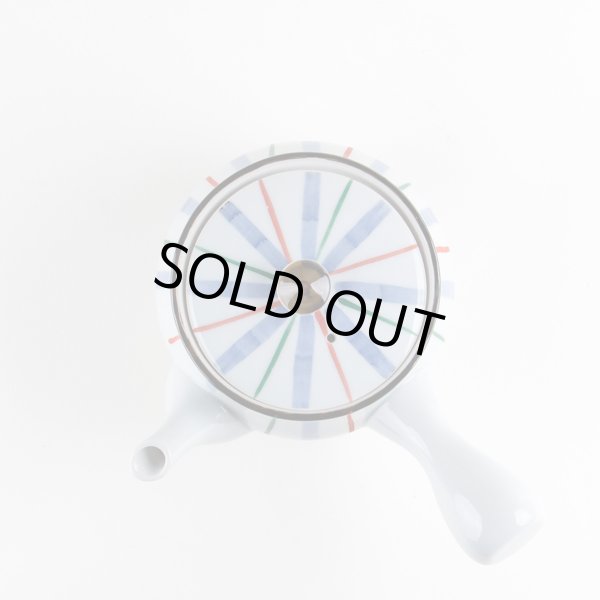 Photo3: Teapot Kyusu Nishiki kodai tokusa Small (3)