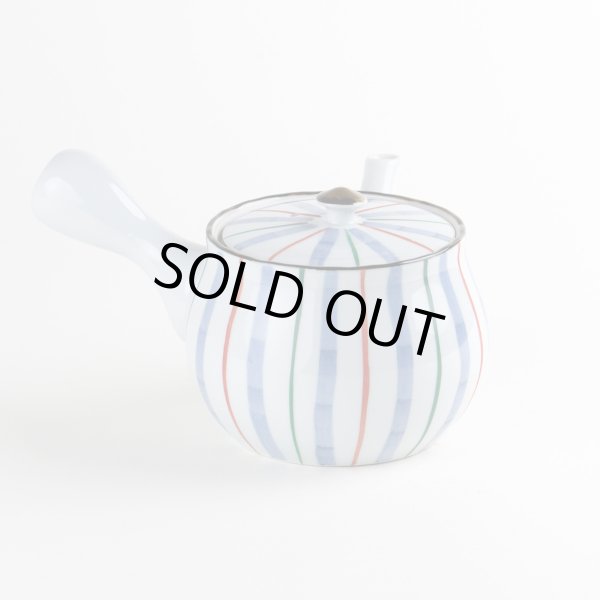 Photo4: Teapot Kyusu Nishiki kodai tokusa Small (4)