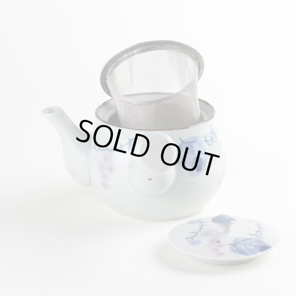 Photo7: Teapot Kyusu Kazari budo Grapes Small (7)