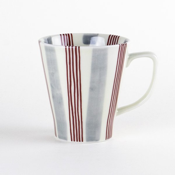 Photo1: Mug Inase Red (1)