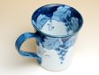 Photo2: Mug Fuchi dami budou Grape (Blue) (2)