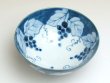 Photo3: Rice Bowl Fuchidami budou Grape (Blue) (3)