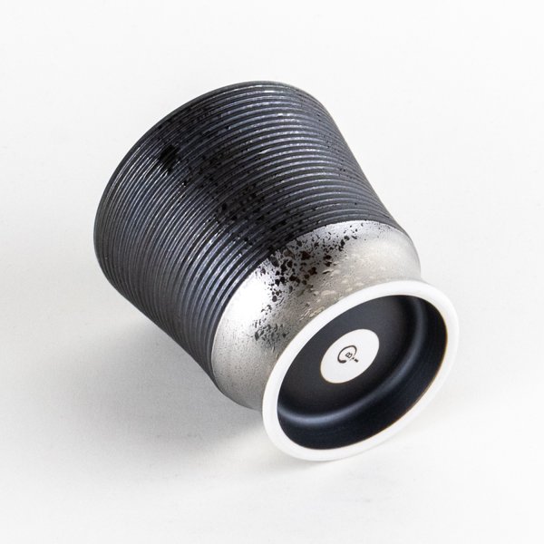 Photo3: Cup Border Silver (3)