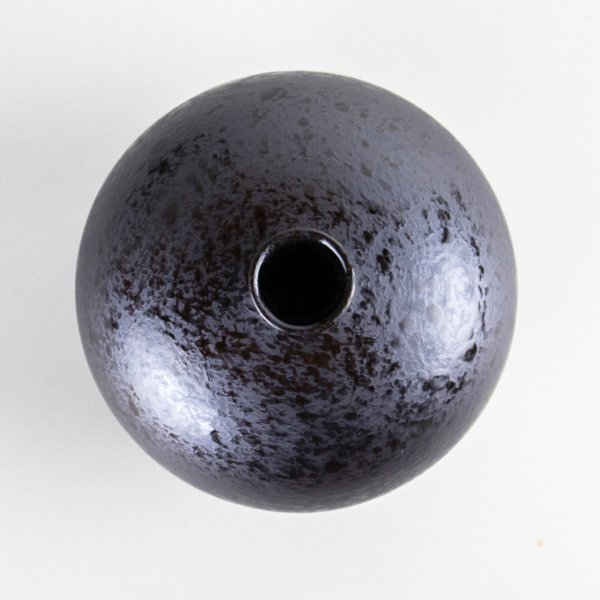 Photo3: Single-Flower Vase Ginga Black (3)