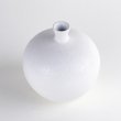 Photo2: Single-Flower Vase Ginga White (2)