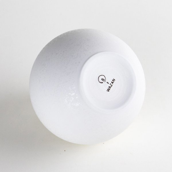 Photo4: Single-Flower Vase Ginga White (4)