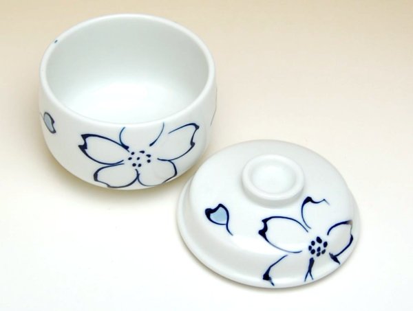 Photo2: CHAWAN-MUSHI Bowl (8.1cm) Hana-hana (2)