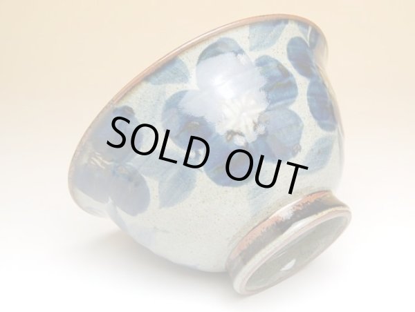 Photo2: Donburi Bowl for Noodles (17.5cm) Hana aizome (2)