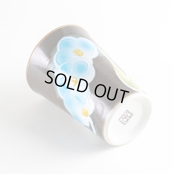 Photo5: Cup Ran-ran Orchid flower Blue (5)