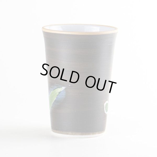 Photo2: Cup Ran-ran Orchid flower Purple (2)