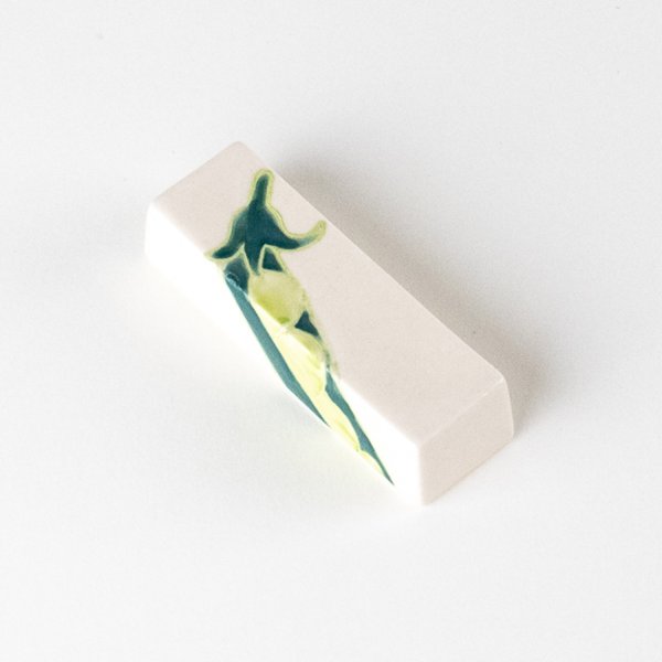 Photo2: Chopstick Rest Bean Mame (2)