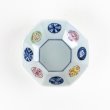 Photo3: Octagonal Small Bowl Somenishiki-Marumon (11.3 cm/4.4 in) (3)