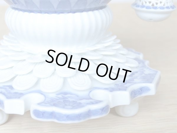 Photo3: Incense Burner Sukashi bori (3)